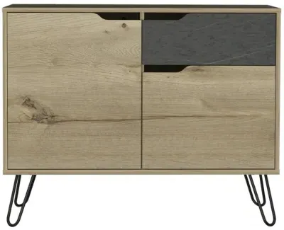 Morton Small Sideboard with Hairpin Legs - Grey image