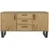 Tensas 2 Door Medium Sideboard - Oak Effect