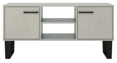 Tensas 2 Door TV Unit - Grey image