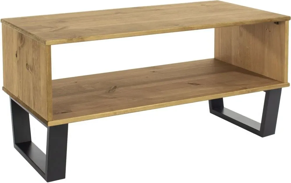 Tensas Open Coffee Table - Oak Effect