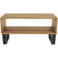 Tensas Open Coffee Table - Oak Effect