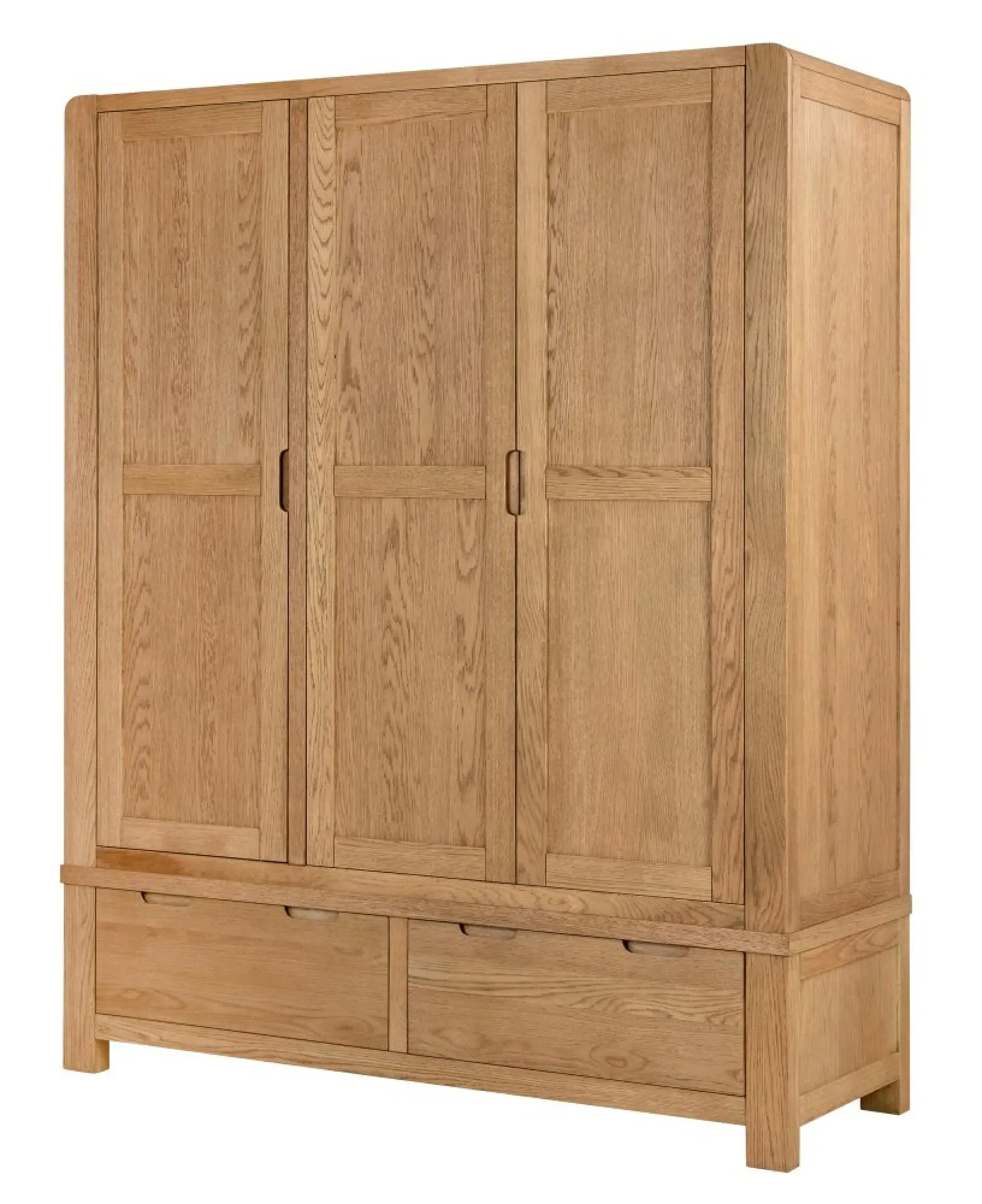 Bergen 3 Door Wardrobe - Oak