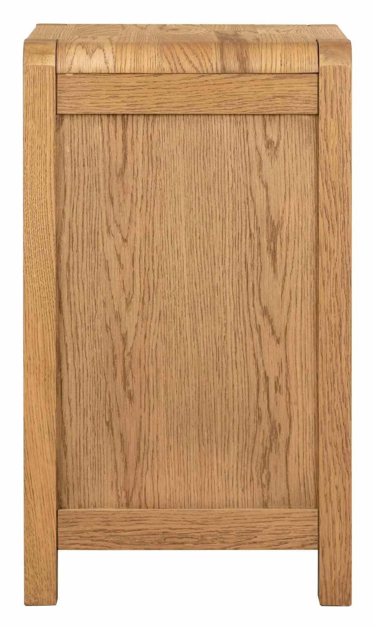 Bergen 3 Drawer Bedside Cabinet - Lacquered, Oak