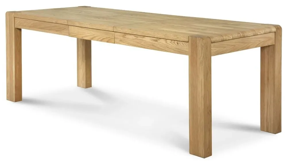 Bergen Oak 6-8 Seater Extending Dining Table - Oak