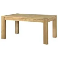 Bergen Oak 6-8 Seater Extending Dining Table - Oak
