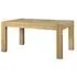 Bergen Oak 6-8 Seater Extending Dining Table - Oak