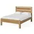 Bergen Oak Slatted Bed Frame - Lacquered