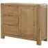 Bergen Oak Small Sideboard with Drawers - Lacquered