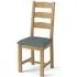 Burford Ladder Back Dining Chair Set - Oak