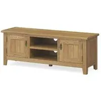 Burford Oak 150cm TV Unit - Hand Waxed