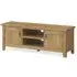 Burford Oak 150cm TV Unit - Hand Waxed