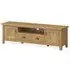 Burford Oak 180cm TV Unit - Hand Waxed