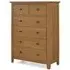 Burford Oak 2+4 Drawer Chest - Hand Waxed