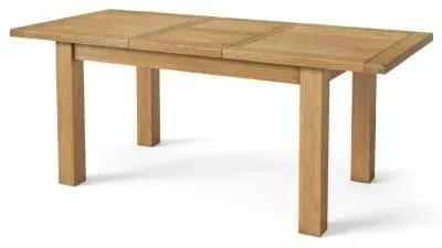 Burford Oak 4-6 Seater Butterfly Extending Dining Table
