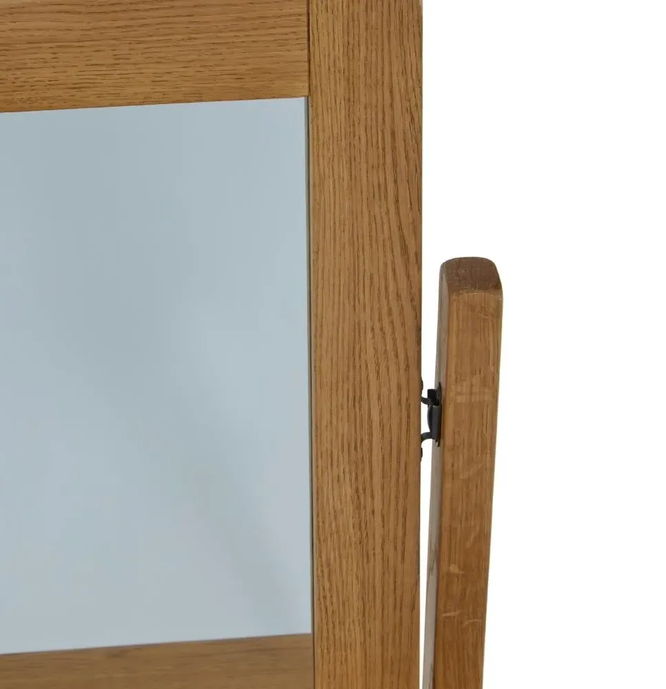 Burford Oak Dressing Table Set - Hand Waxed