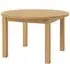 Burford Oak Round 4-6 Seater Extending Dining Table