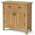 Burford Oak Small 2 Door Sideboard - Hand Waxed