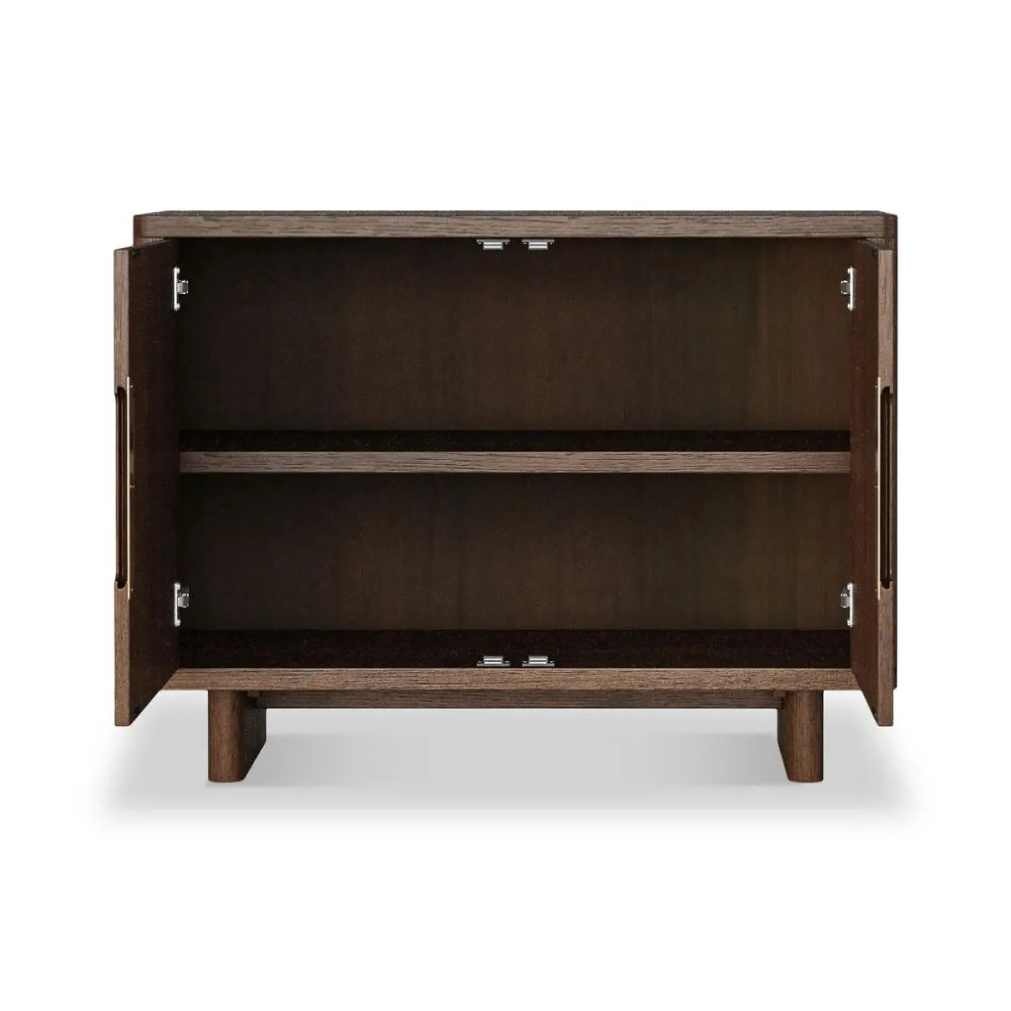 California 2 Door Small Sideboard - Dark Oak