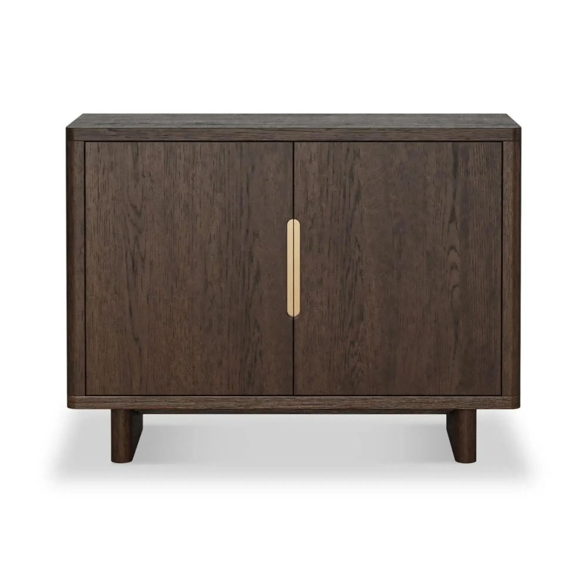 California 2 Door Small Sideboard - Dark Oak