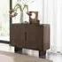 California 2 Door Small Sideboard - Dark Oak