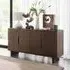 California 4 Door Large Sideboard - Dark Oak