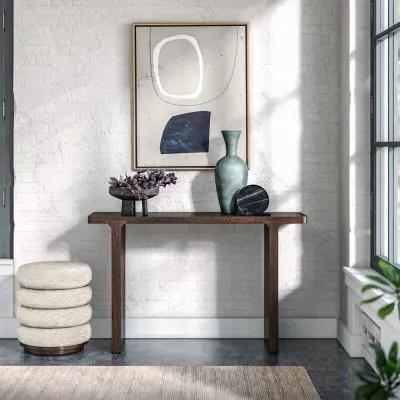 California Console Table - Dark Oak image