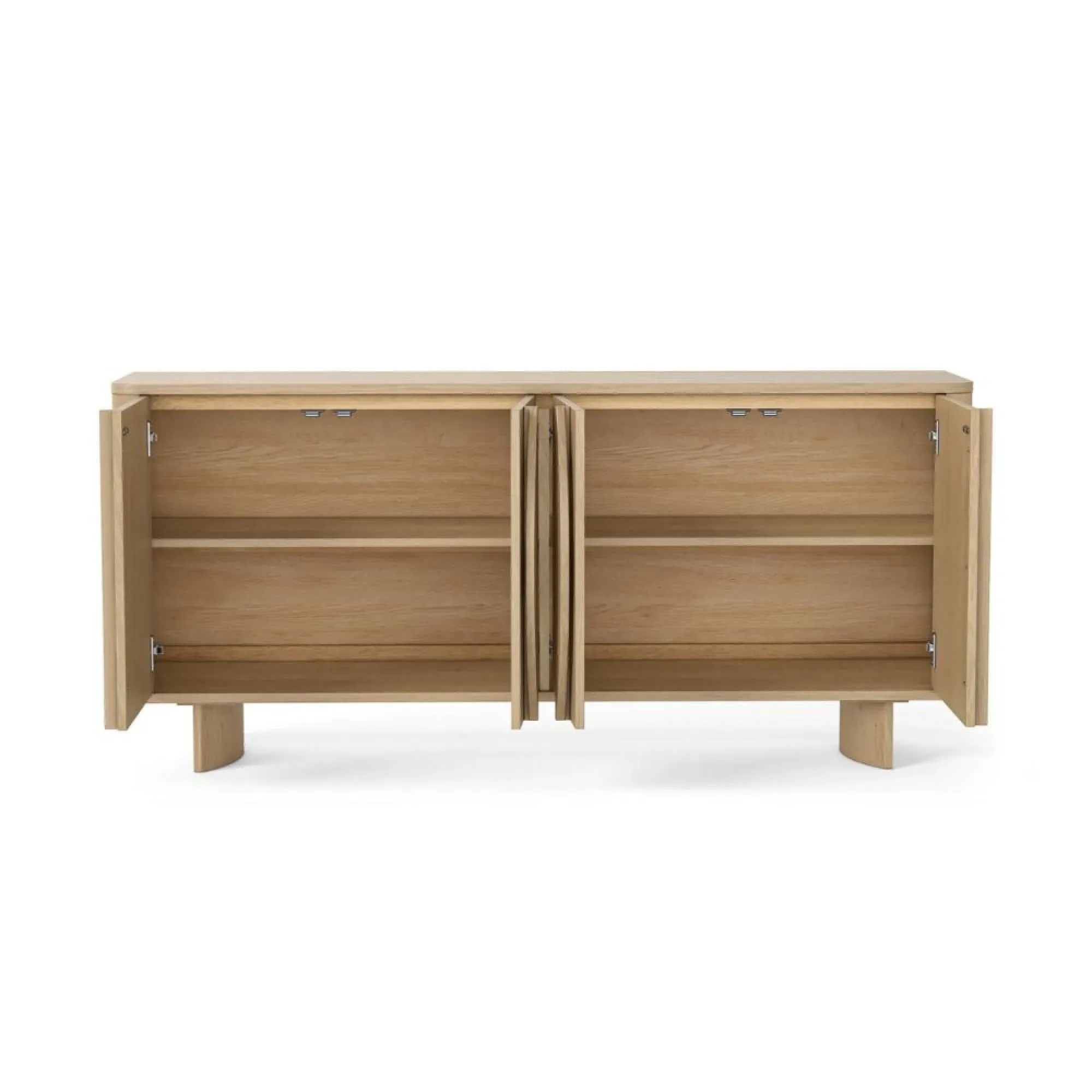 Cara 4 Door Large Sideboard - Oak
