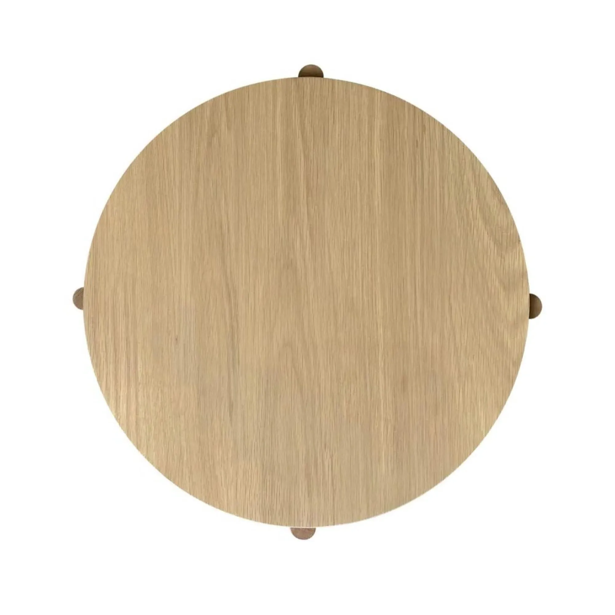 Cara Oak Round Coffee Table