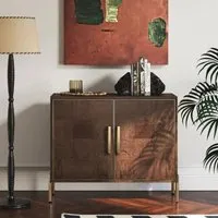 Gambit 2 Door Sideboard - Dark Brown