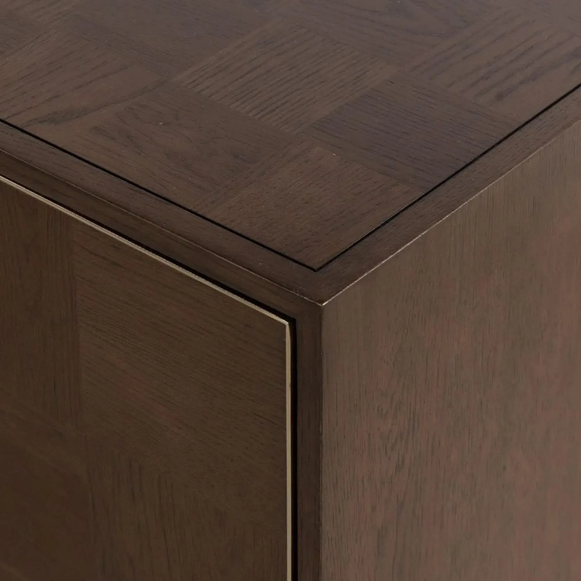 Gambit 3 Door Large Sideboard - Dark Brown