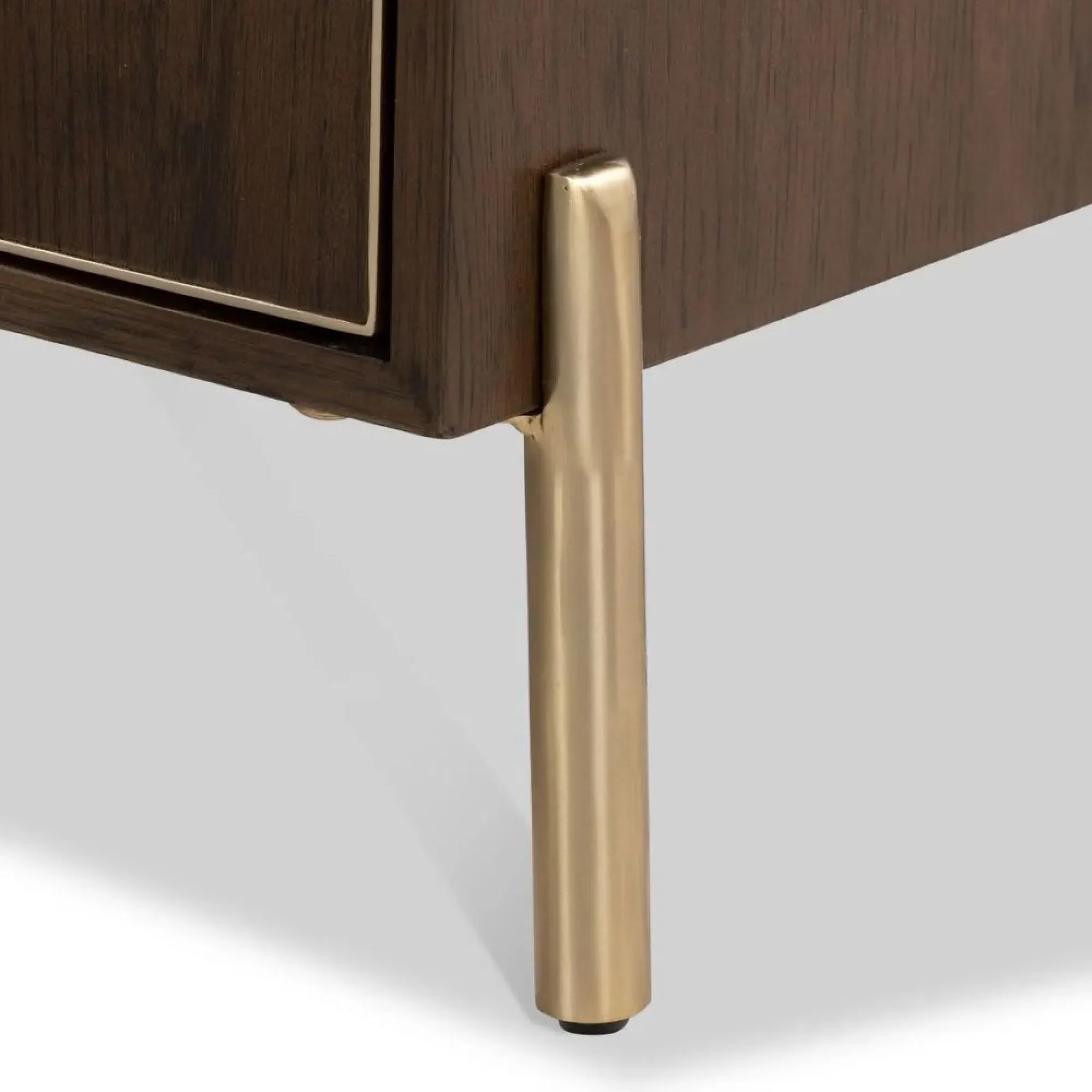 Gambit 3 Door Large Sideboard - Dark Brown