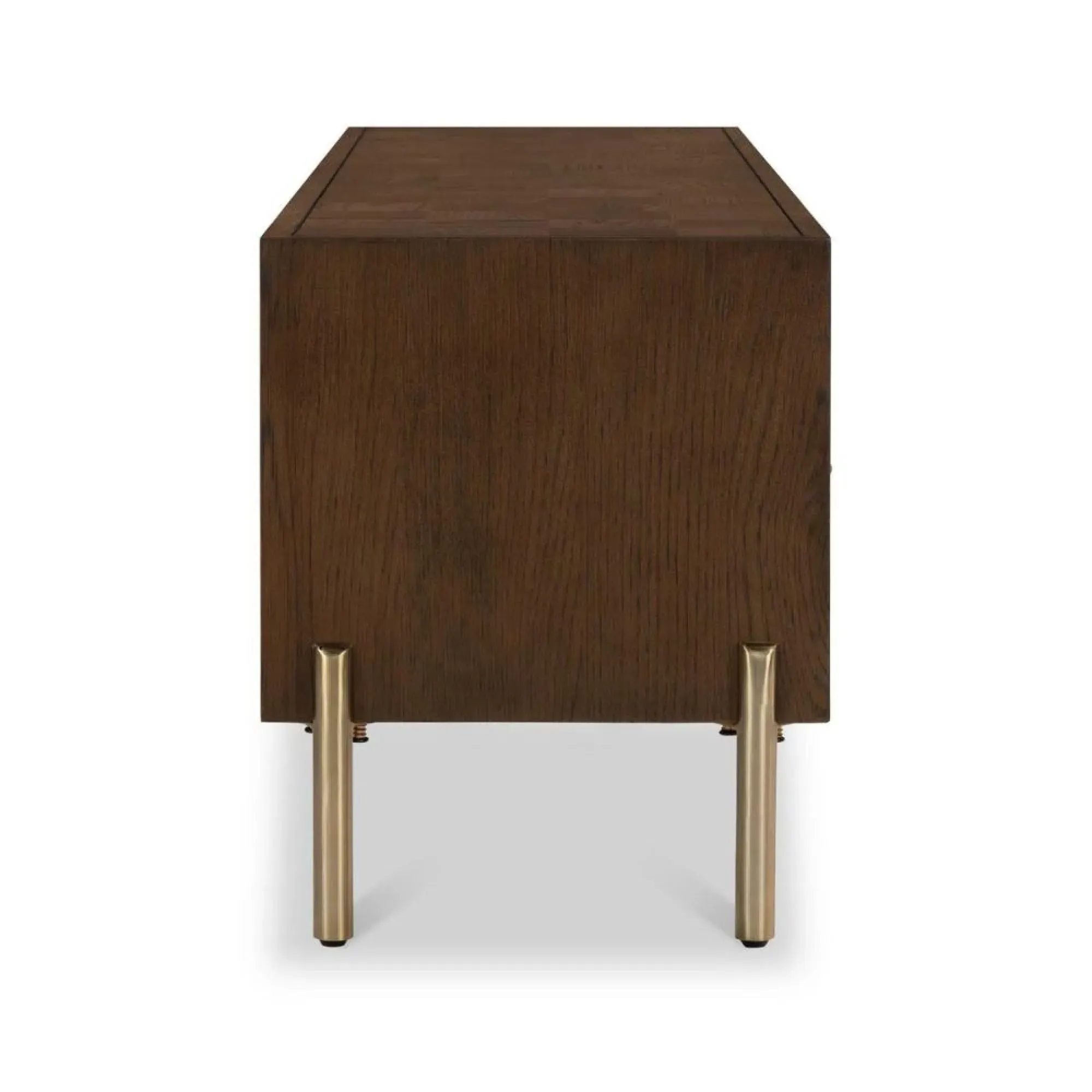 Gambit Large Storage TV Unit - Dark Brown