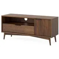 Harley 110cm TV Unit with Storage - Walnut