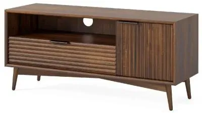 Harley 110cm TV Unit with Storage - Walnut image