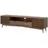 Harley 190cm TV Unit with Storage - Walnut
