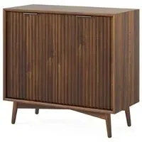 Harley 2 Door Cupboard - Walnut