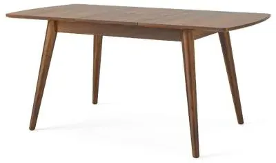 Harley 4-6 Seater Butterfly Extending Dining Table - Walnut image