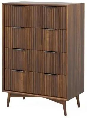 Harley 4 Drawer Chest - Walnut image