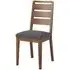 Harley Ladder Back Dining Chair Set - Walnut