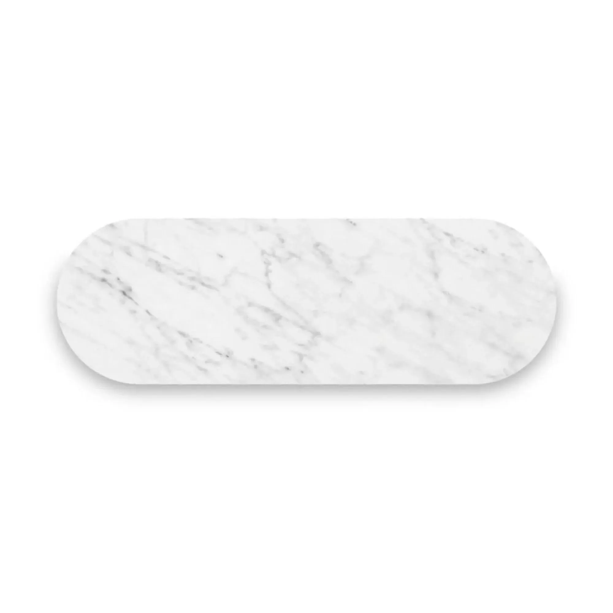 Isabella Small 2 Door Fluted Curved Sideboard - Grey