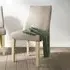 Luna Fabric Dining Chair Set - Beige
