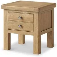 Normandy 1 Drawer Lamp Table - Oak