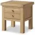 Normandy 1 Drawer Lamp Table - Oak