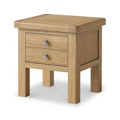 Normandy 1 Drawer Lamp Table - Oak
