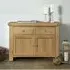 Normandy 2 Door Small Sideboard - Oak