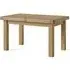 Normandy 4-6 Seater Extendable Dining Table - Oak