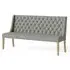 Normandy Button Back Sofa - Grey, Fabric