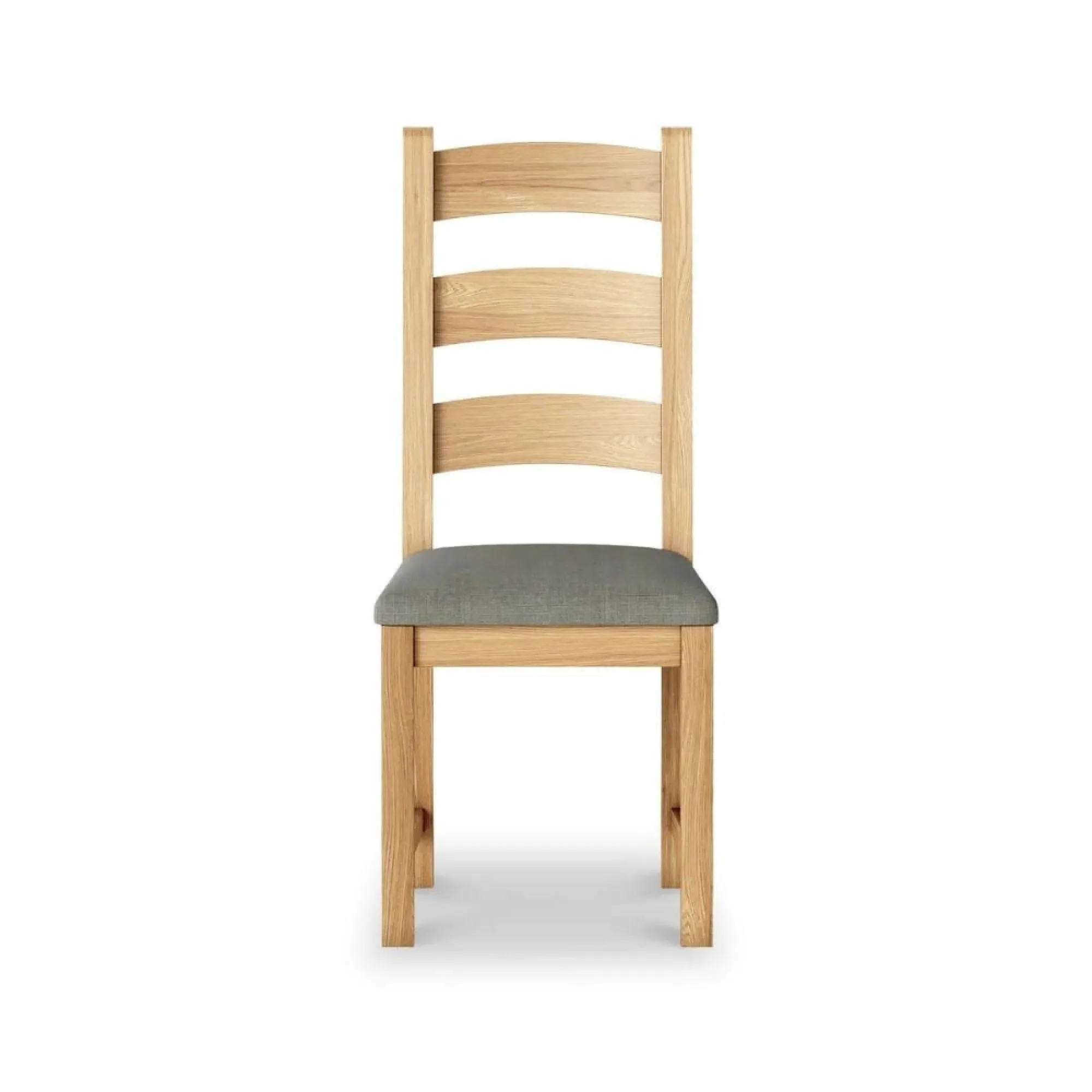 Normandy Ladder Back Dining Chair - Grey, Oak