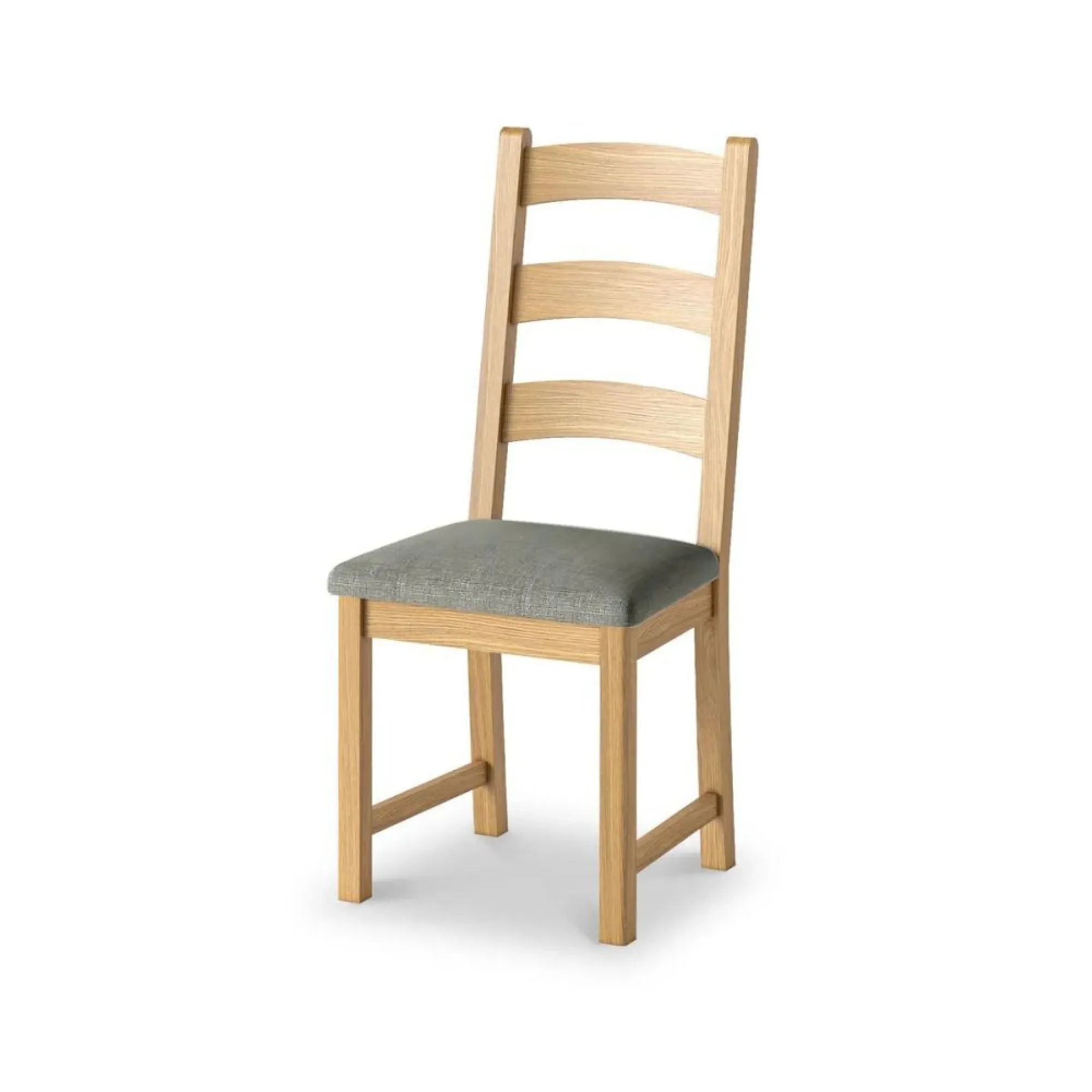 Normandy Ladder Back Dining Chair - Grey, Oak