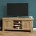 Normandy Oak 140cm TV Unit with Storage